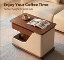 Why a Mobile Storage Sofa Side Table Is the Underrated Must-Have for Modern Living Rooms